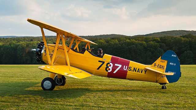 Boeing PT-17 Stearman (built in 1941).