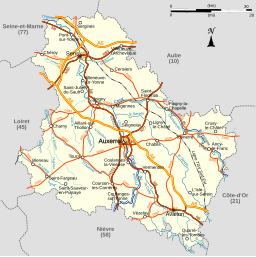 Situo de Saint-Maurice-Thizouaille en Yonne