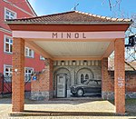 Minol-Tankstelle in Templin (1938)