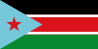 Vlag van de SPLM.