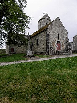 Skyline of Saint-Denis-sur-Sarthon