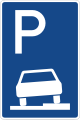 Zeichen 315-55: Parken auf Gehwegen