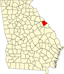 Koartn vo Columbia County innahoib vo Georgia