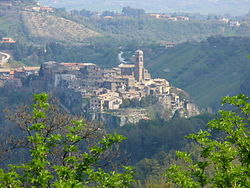 Skyline of Morlupo