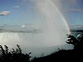 rainbow over the Horseshoe Falls