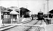 愛電時代の新舞子駅（1919年）