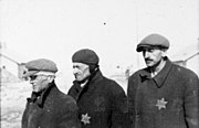 Jewish prisoners in Salaspils concentration camp