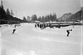 Freiluftbahn 1928 in St. Moritz