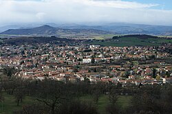 Skyline of Brassac-les-Mines