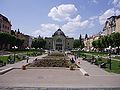 Image 17 The square in front of the theater in Chernivtsi.