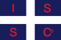 ◣OW◢ 21:55, 6 April 2021 — Isles of Scilly Steamship Company ISSC flag (SVG)