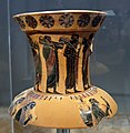 Louthophoros-amphora: Procession of initiates, 540-530 BC