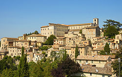 Panorama of the town