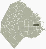 Location of Montserrat within Buenos Aires