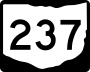 State Route 237 marker