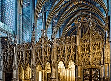 Le jubé de la cathédrale d'Albi est un chef-d'œuvre en dentelle de pierre