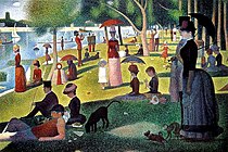 En söndagseftermiddag på ön La Grande Jatte (1884)