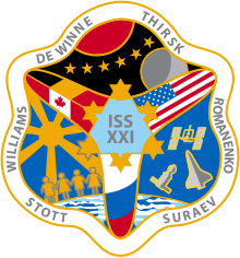 Description de l'image ISS Expedition 21 Patch.svg.