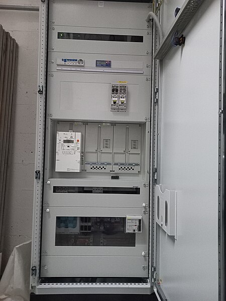 File:Rankweil-Photovoltaic power plant Kindergarten Bredreis-PV-Distribution board-01ASD.jpg