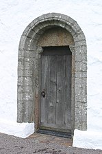 Romanesque door