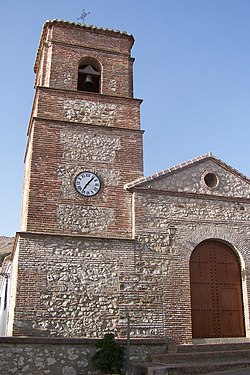 Skyline of Alfarnatejo