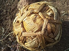 Banana leaf football.jpg