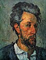 Cézanne: Portrait de Victor Chocquet (1875), oil on canvas, 45.7 x 36.8 cm, collection Lord Victor Rothschild, Cambridge (Massachusetts)