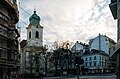 Kurt-Pint-Platz mit Gumpendorfer Pfarrkirche