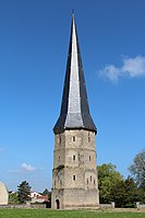 The Tour Pointue of the abbey.