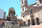 Tomb of Argentine patriot Manuel Belgrano at the Santo Domingo Convent