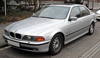 E39 sedan (Pre-facelift; front)