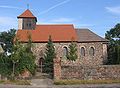 en: Stone church, built around the year 1200