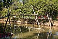 "Monkey Bridge" in My Tho, Vietnam