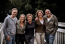 v. l. n. r. Philipp Kania, Lena Heße, Conny Kraft, Simone Niewerth, Jens Heusener, Foto: TiFi Fotografie