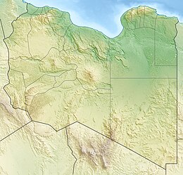 Mappa di localizzazione: Libia