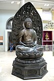 Japanese Buddha statue from Rosehaugh House, 1st half of the 19th century, National Museum of Scotland