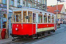 Stari električni tramvaj iz 1926. godine