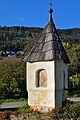 English: Alcove wayside shrine "Kuess cross" Deutsch: Nischenbildstock „Kuess-Kreuz“