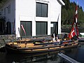 Replica of a gunboat originally built around 1807. (2008)