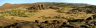 Hochebene der Monts Bagzane beim Taghès Izzeguerit