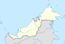 Petra Jaya is located in East Malaysia