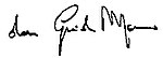 Signature de Guido Marini