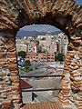 panorama cittadino dal bastione dell'angelo