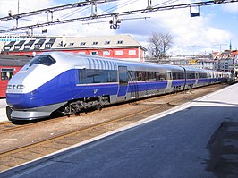 treinstel 73 004 te Kristiansand