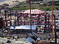 View of Soarin' Eagle after relocation to Luna Park, Coney Island