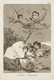 Capricho No. 19: Todos caerán (Ĉiuj falos)