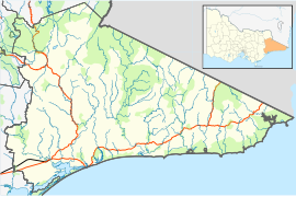 Benambra is located in Shire of East Gippsland