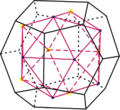 Icosahedron in dodecahedro