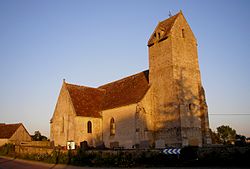 Skyline of Neauphe-sur-Dive