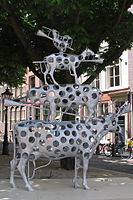 Diersculpturen (2012), Leiden